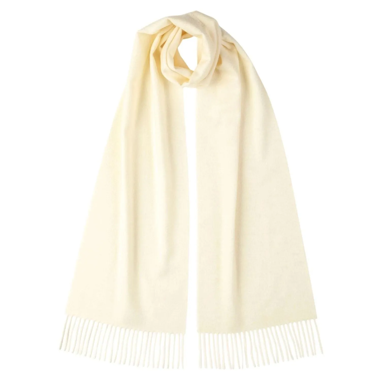 Johnstons Of Elgin - Pure Cashmere Scarf - Solid Colour