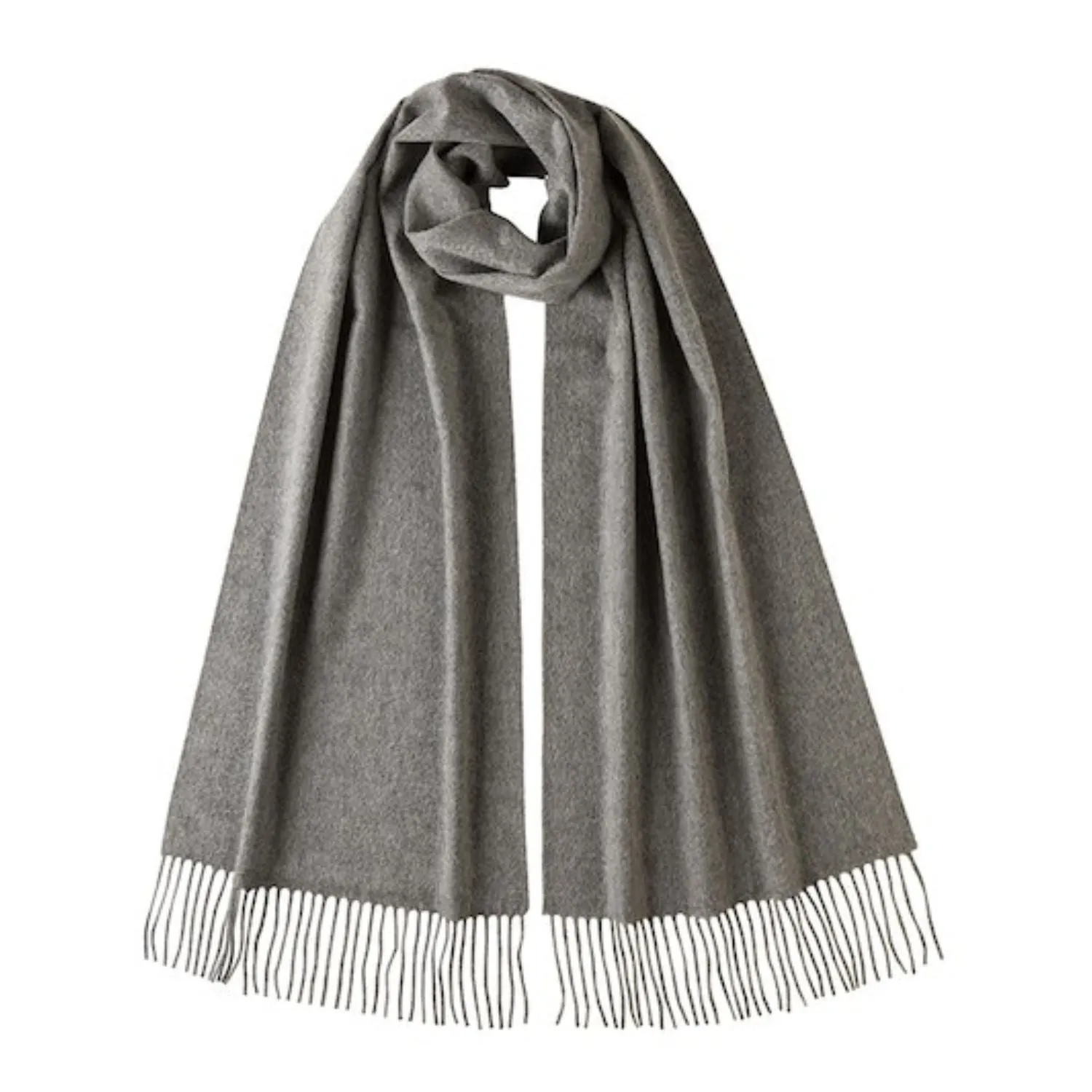 Johnstons Of Elgin - Pure Cashmere Scarf - Solid Colour