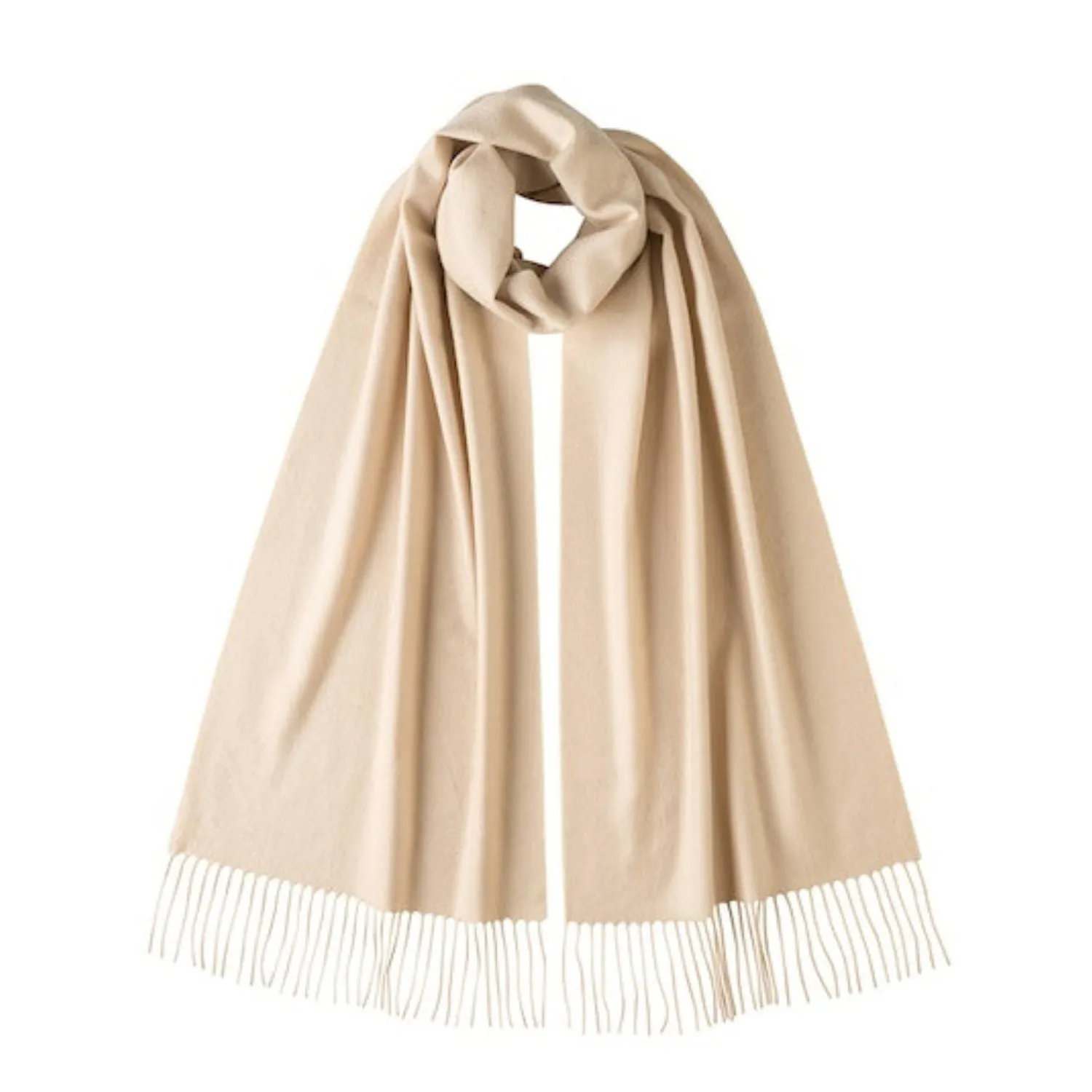 Johnstons Of Elgin - Pure Cashmere Scarf - Solid Colour