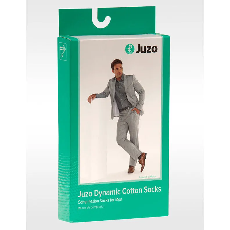 Juzo Men's Dynamic Cotton Knee High 20-30 mmHg