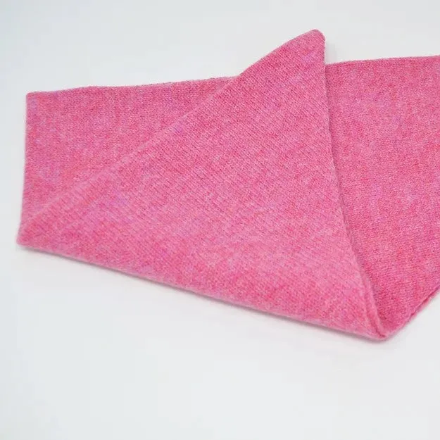 Lambswool Neckerchief in Blush Pink