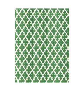 Les Ottomans Green Pattern Tablecloth