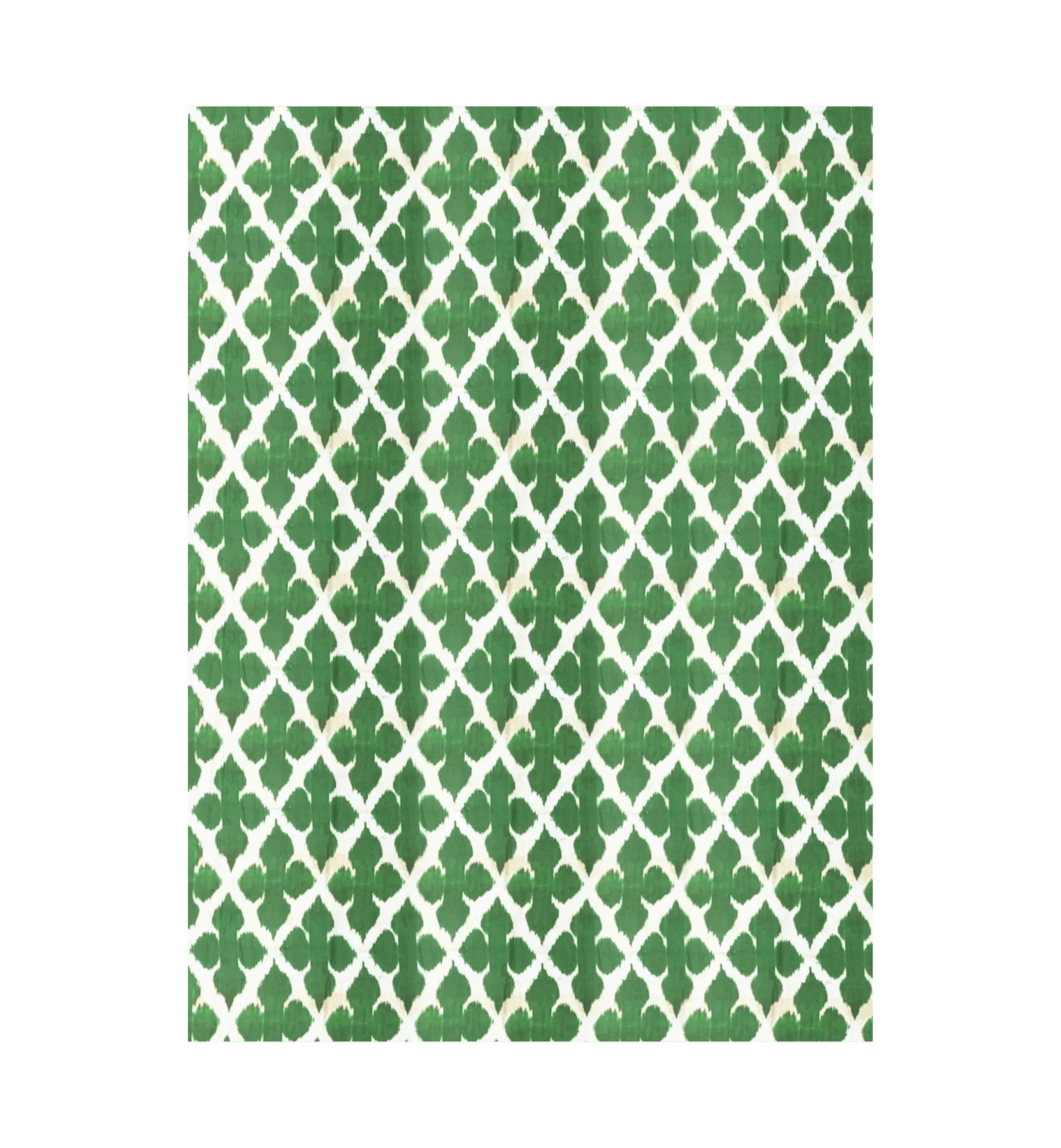 Les Ottomans Green Pattern Tablecloth