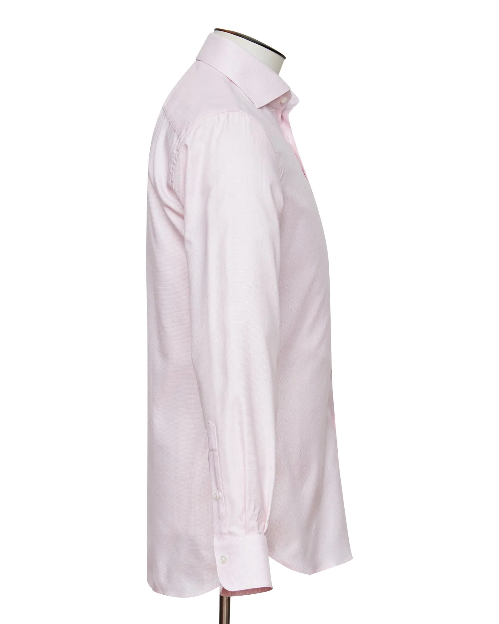 Light Pink Dobby Cutaway Collar Shirt