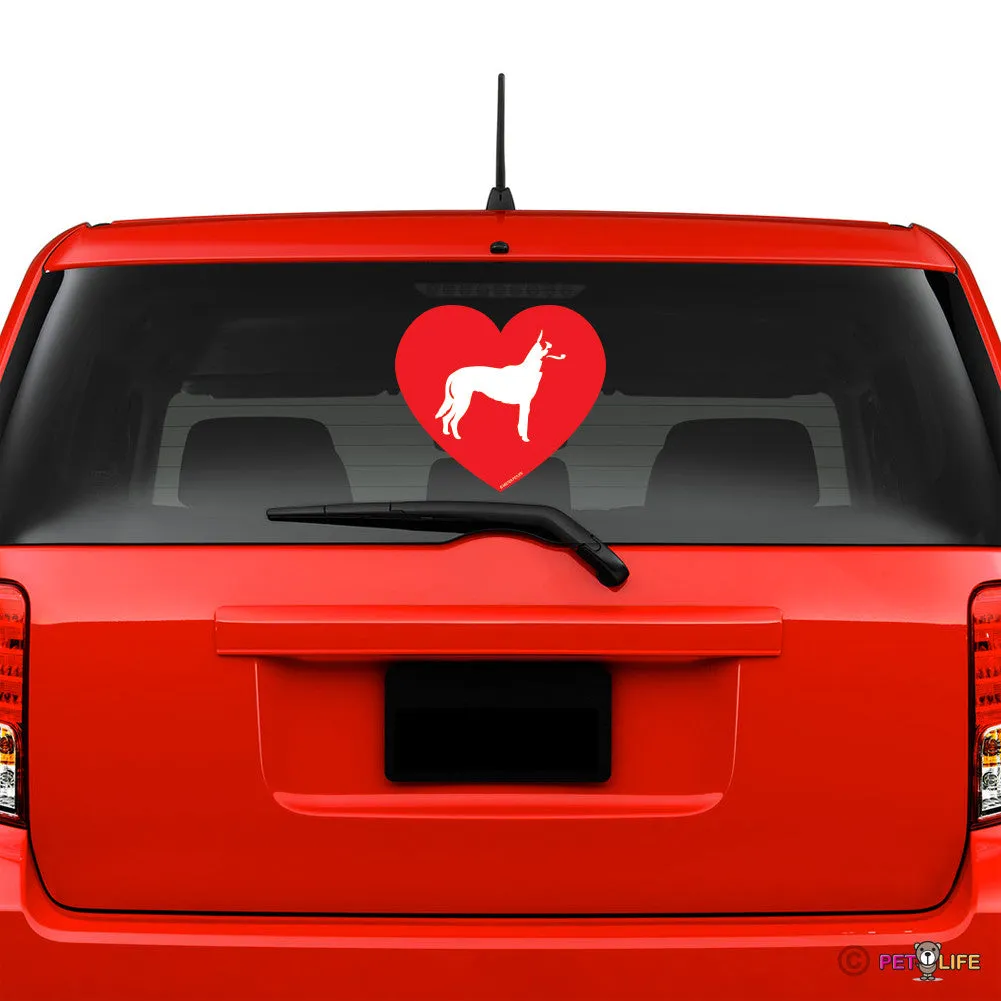 Love Belgian Sheepdog Sticker