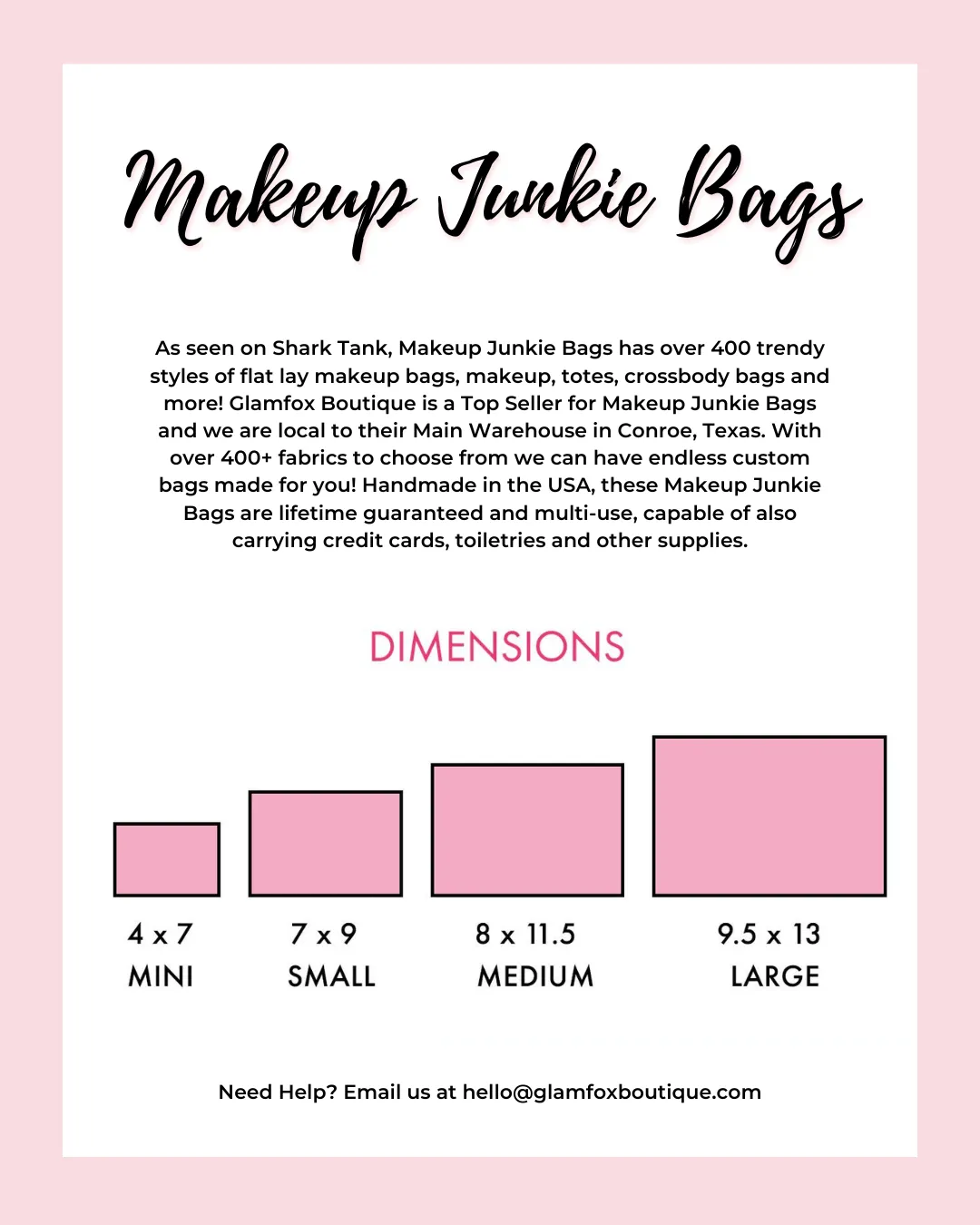 Makeup Junkie Bags - Lola Tan Flat Lay ]Ready to Ship]