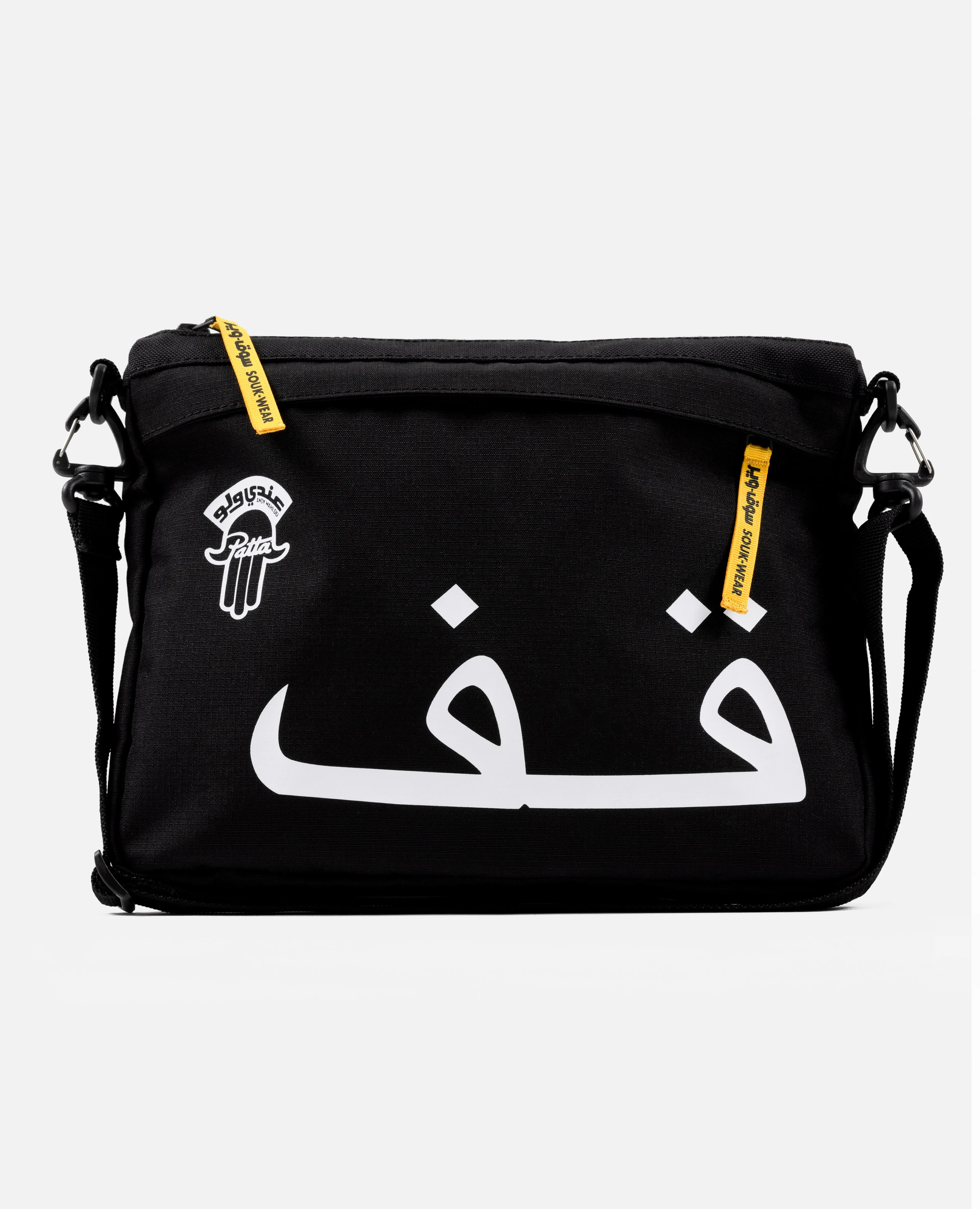 Patta x Andy Wahloo (Hassan Hajjaj) Shoulder Bag (Black)