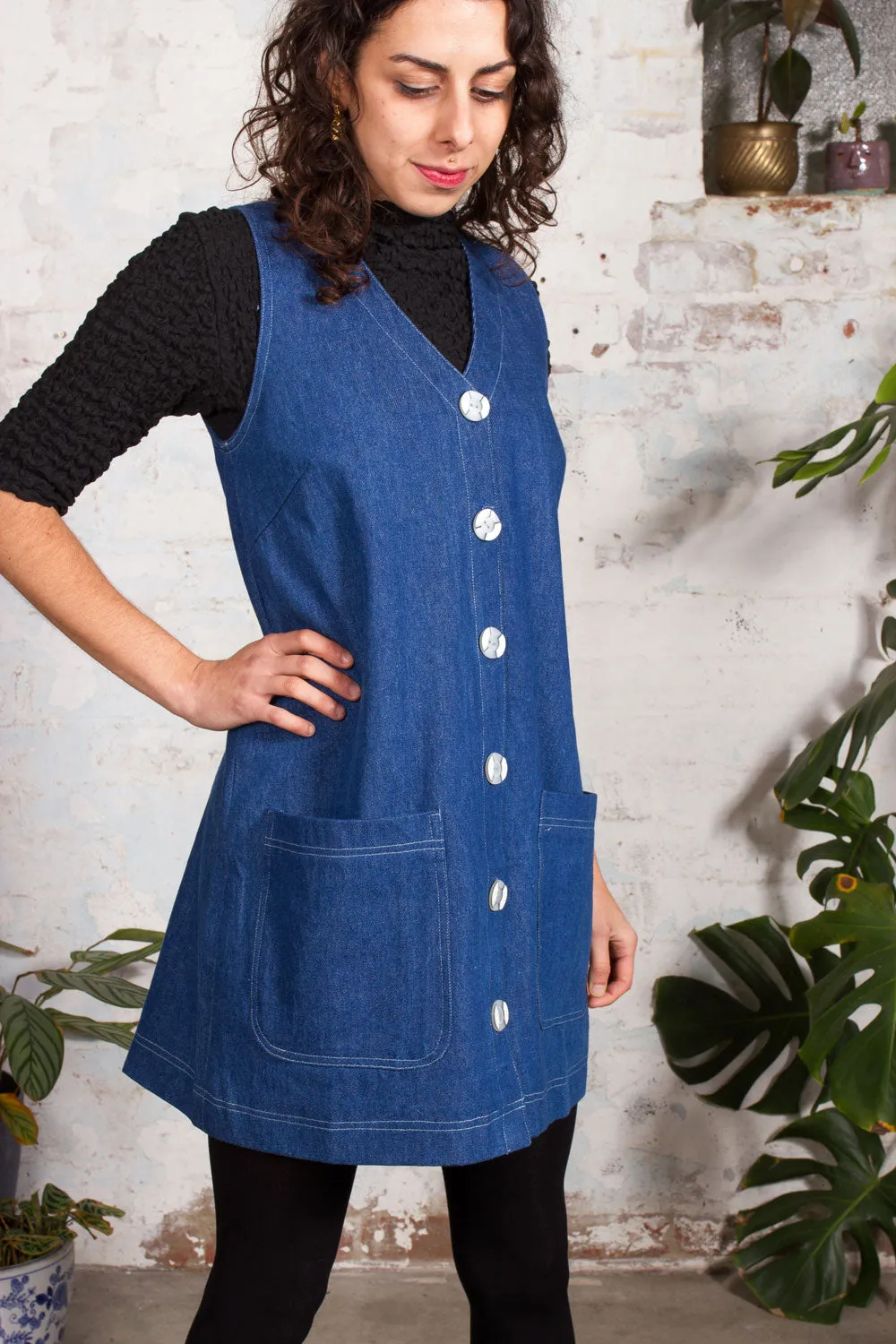 Rehearsal Dress - Denim