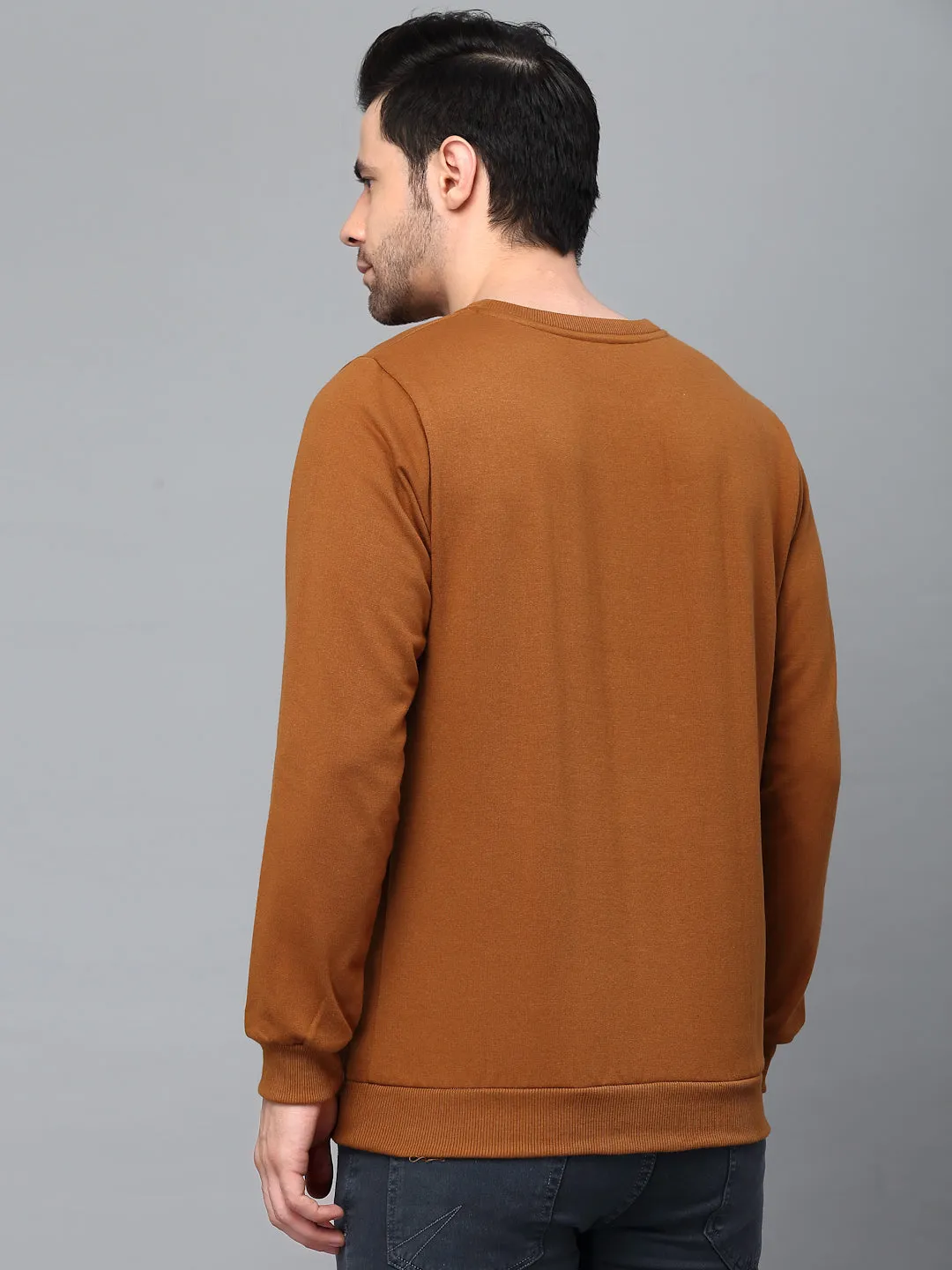 Round Neck Fleece Sweatshirt