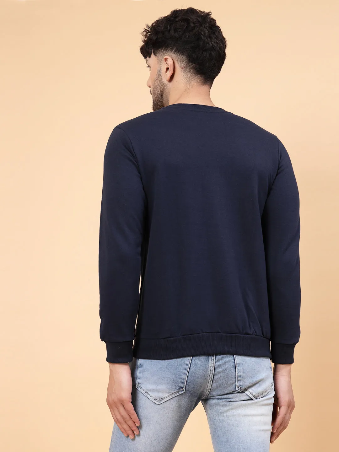 Round Neck Fleece Sweatshirt