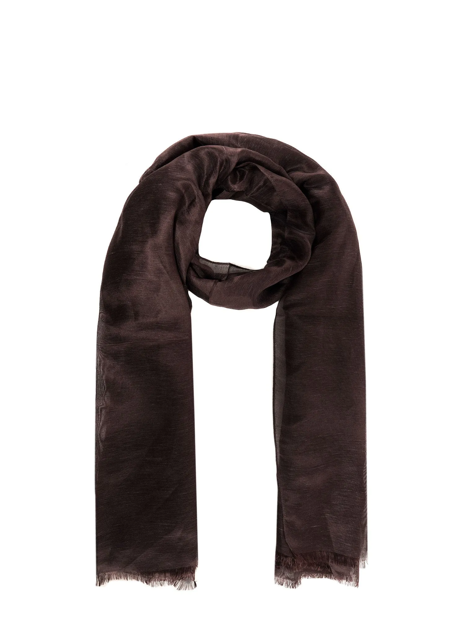 'S Max Mara Frayed Edges Scarf