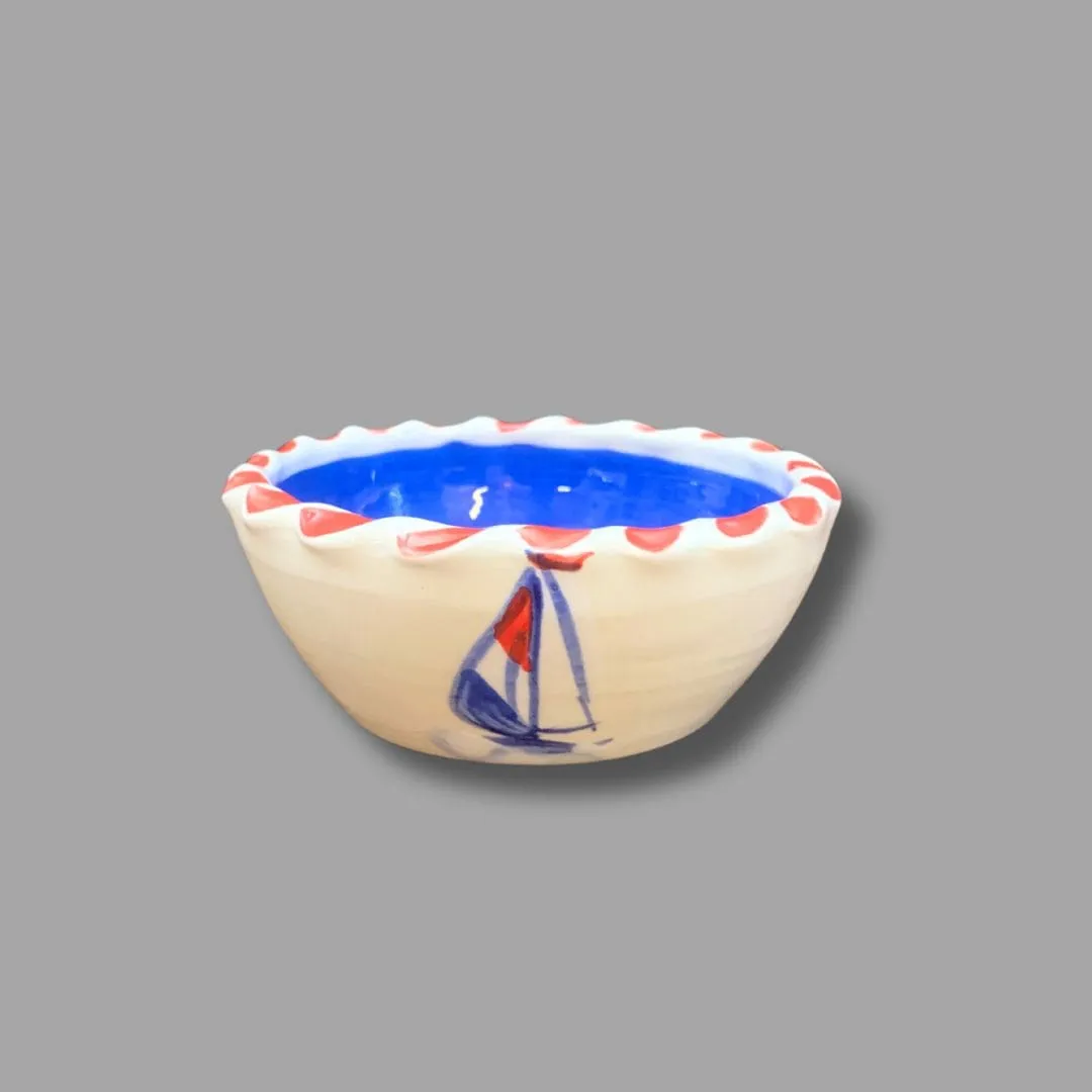 Sailboat Nesting Dip Bowls: set of 3