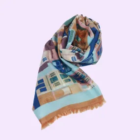 Shophouses of Singapore Scarf