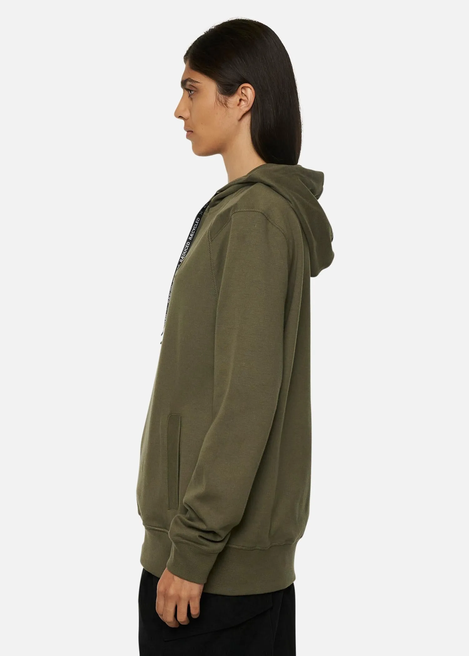 SI HOODED SWEAT OLIVE