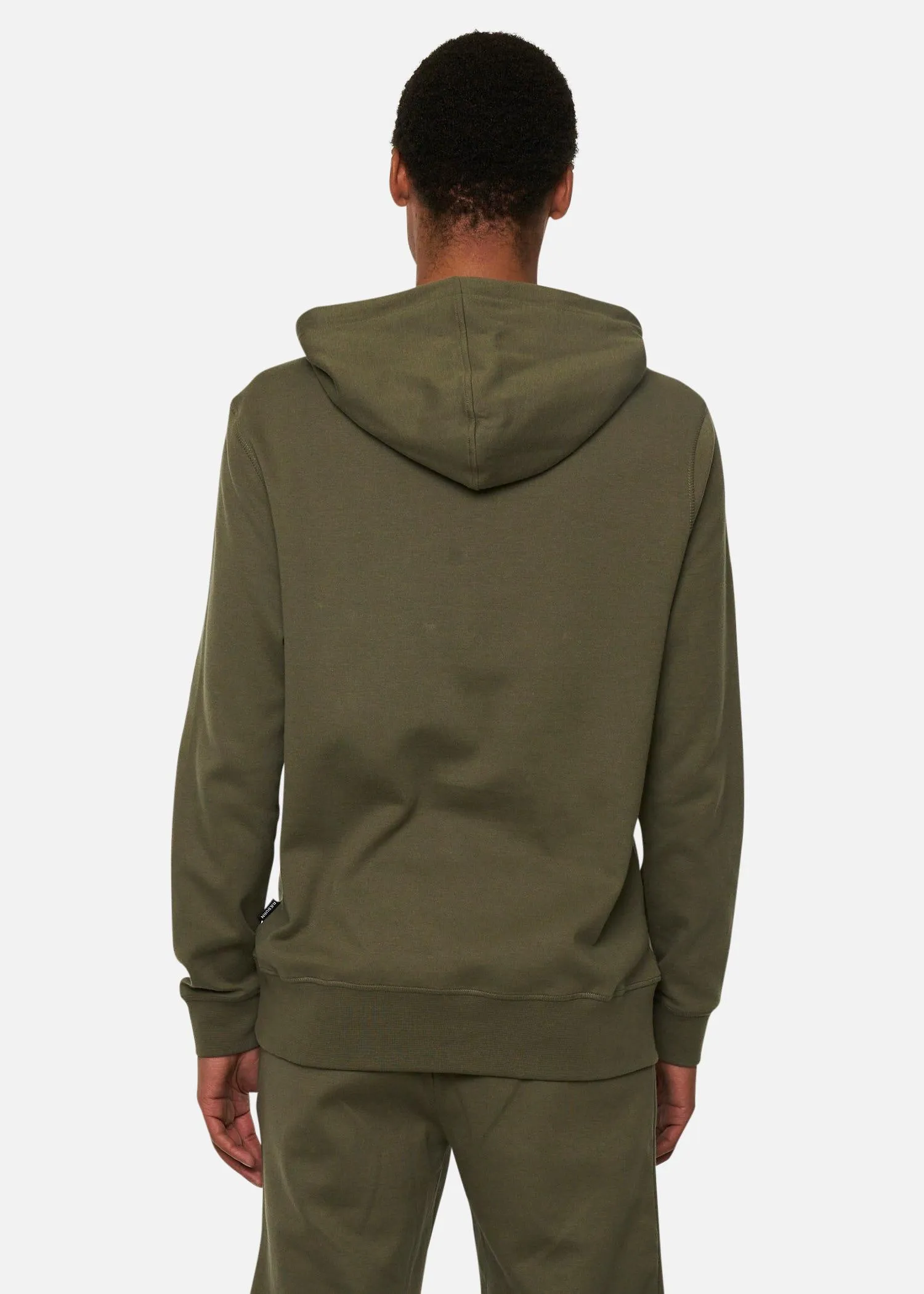 SI HOODED SWEAT OLIVE