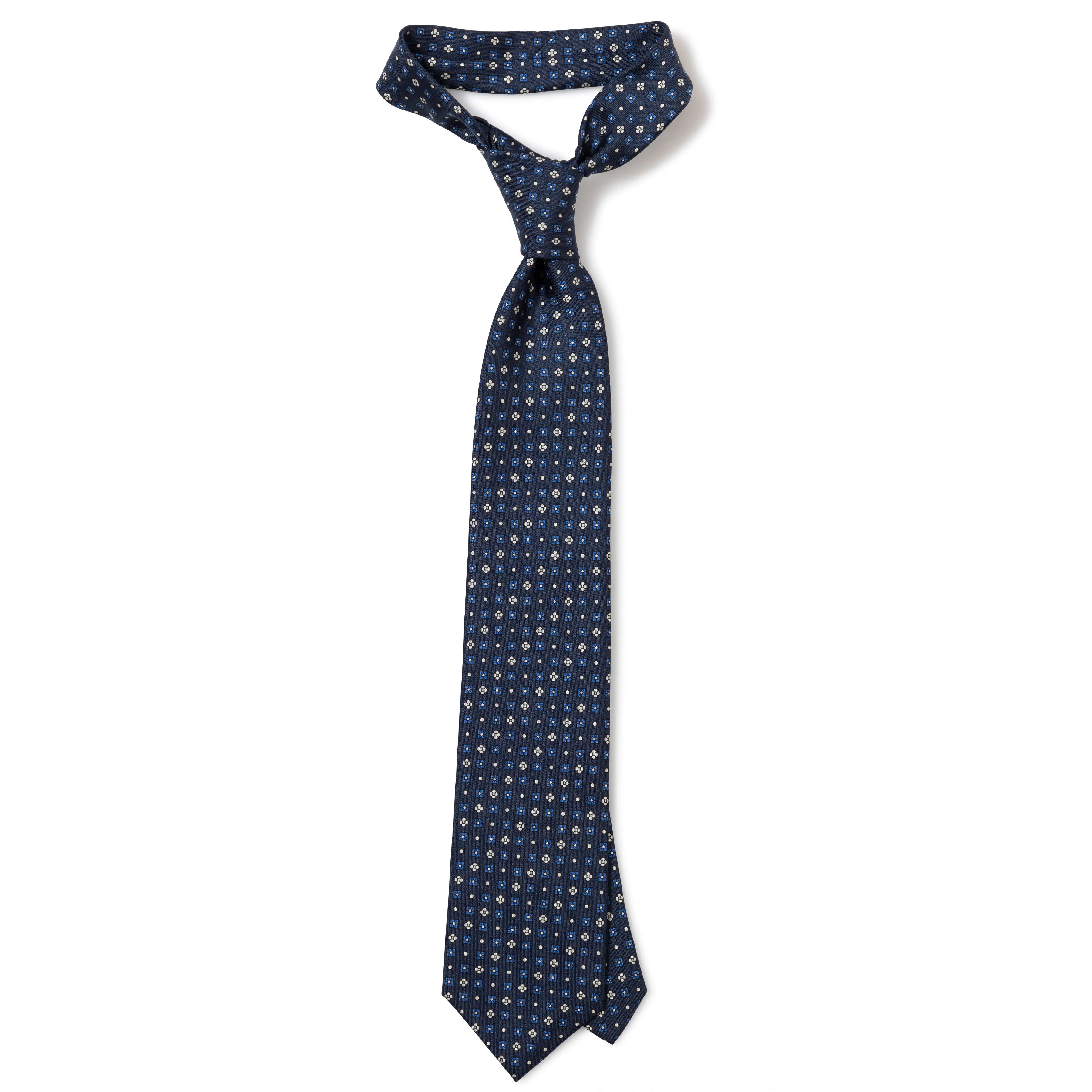 Silk Micro Floral Classico Tie