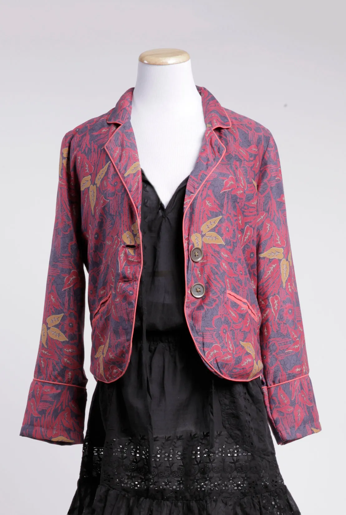 Silk Pajama Blazer