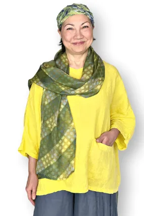 Silk Polka Dot Scarf