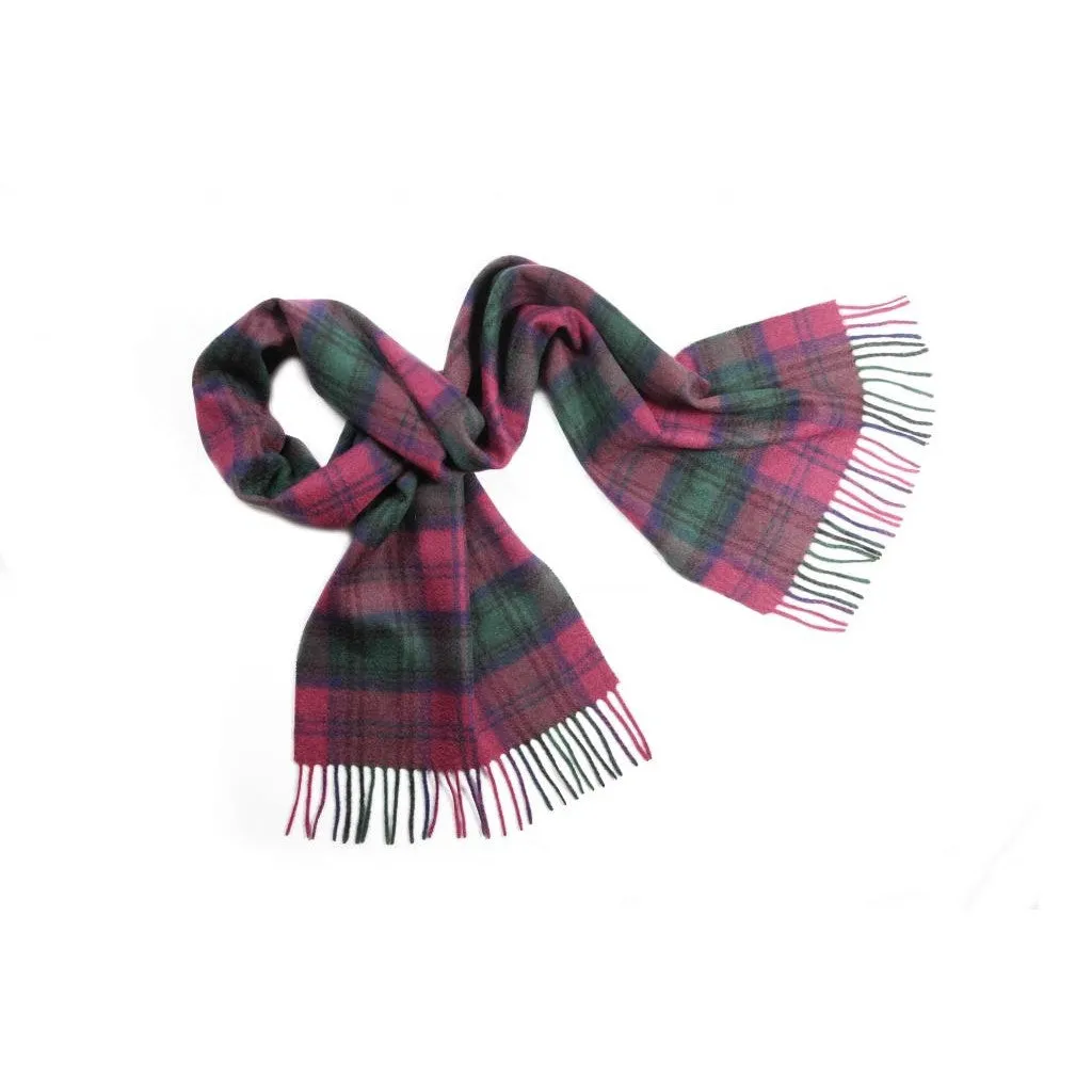 Tartan Cashmere Scarf | Pure Cashmere