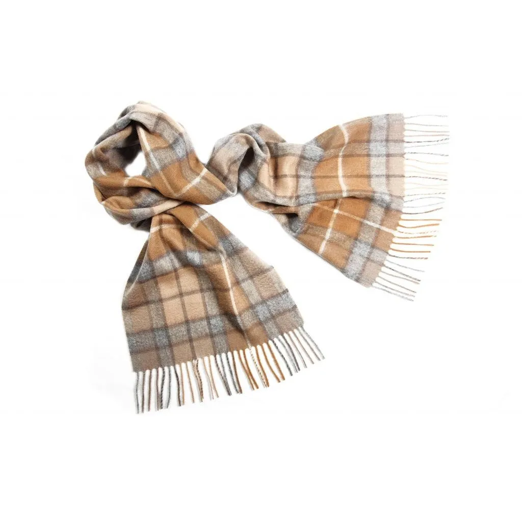 Tartan Cashmere Scarf | Pure Cashmere