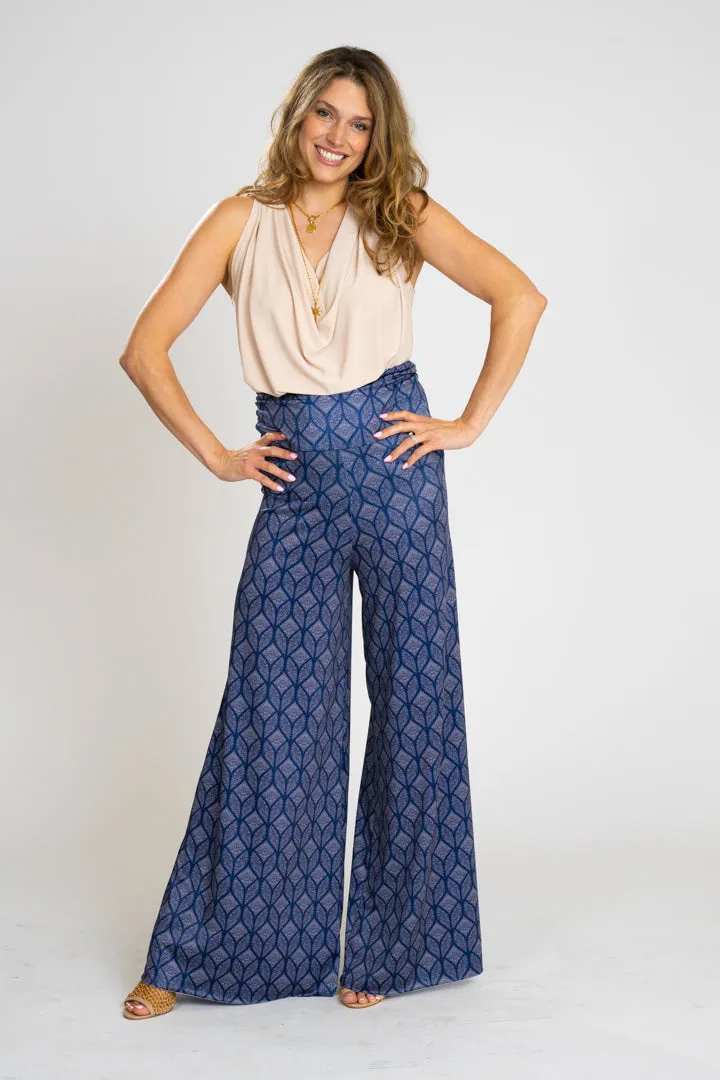 WIDE PANTS MYSTERY BLUE