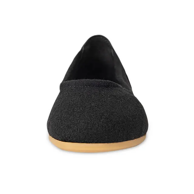 Wool Ballerina - Black