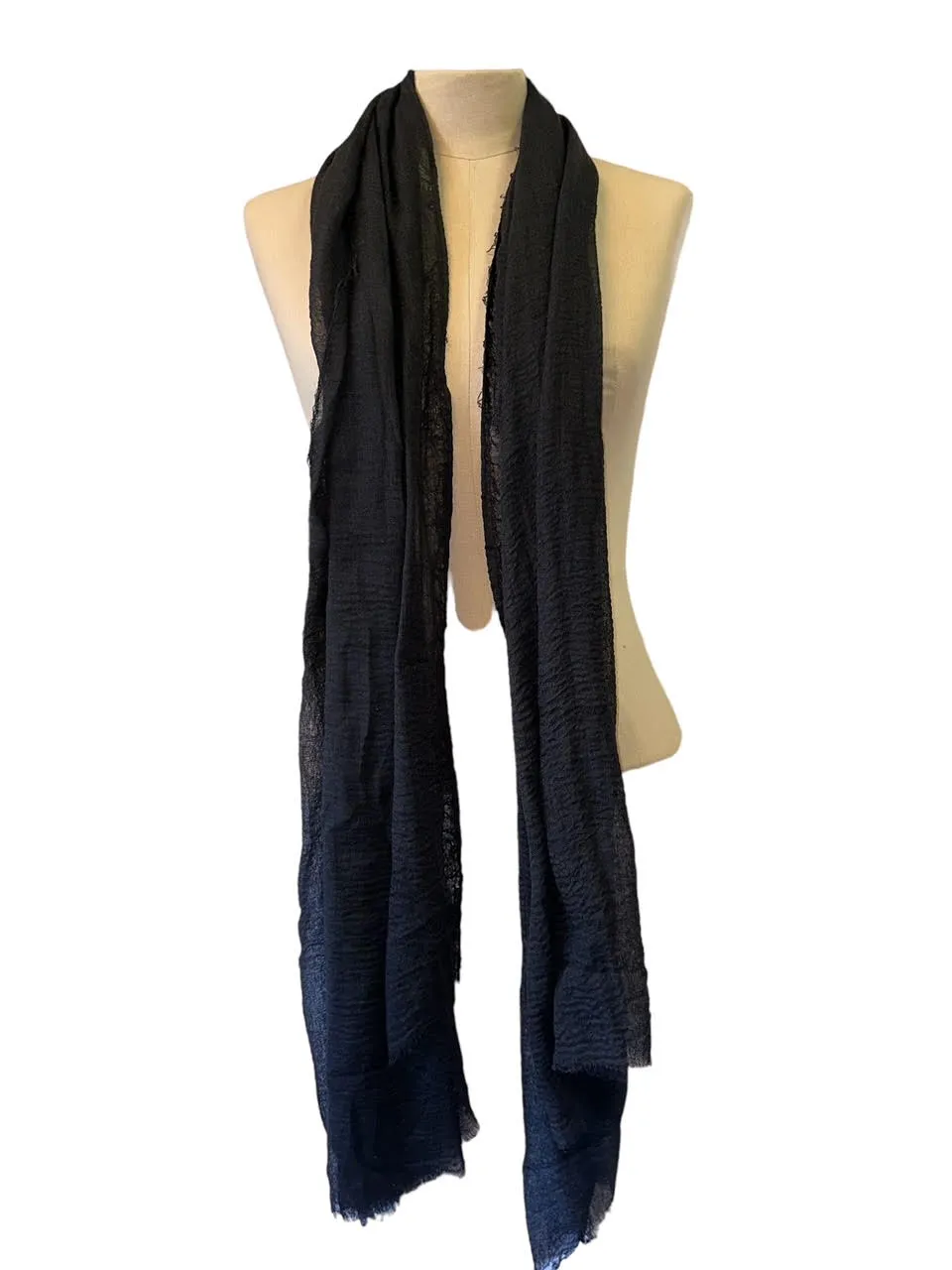 Wrap/Scarf in black by Market Co