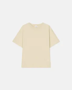 Wren - Embroidered Cotton-Jersey T-Shirt - Shell