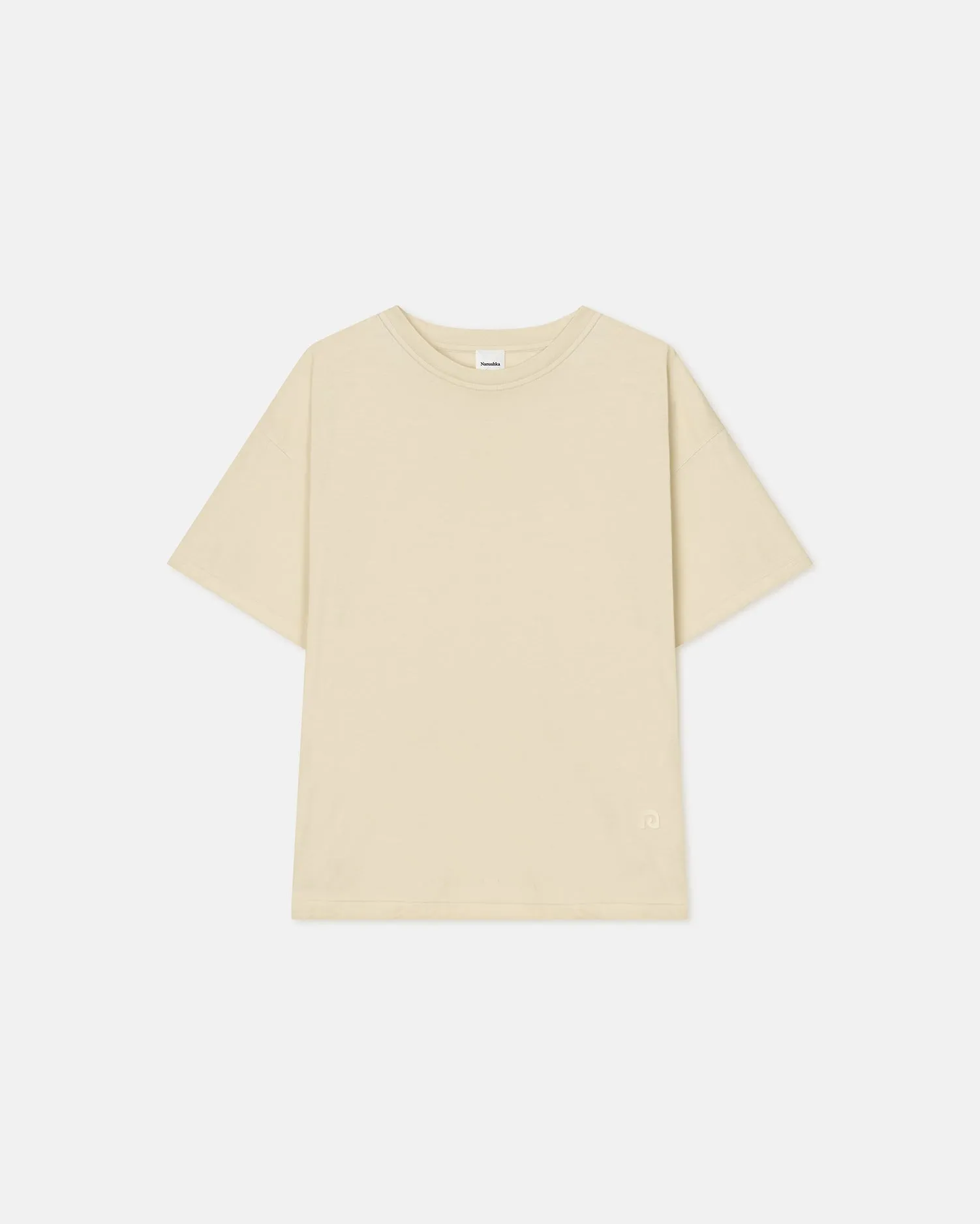 Wren - Embroidered Cotton-Jersey T-Shirt - Shell