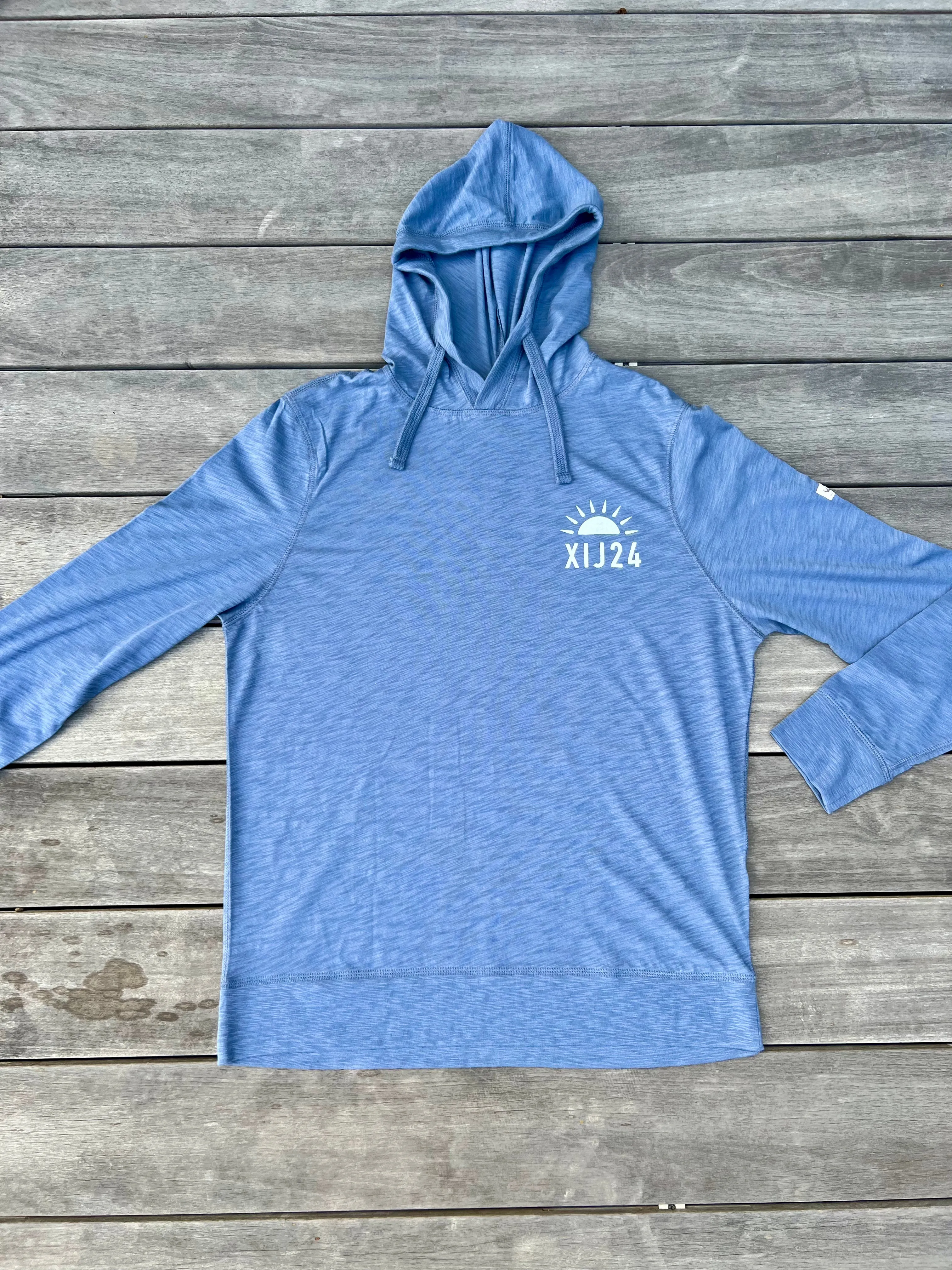 XIJ24 Island Names Hoody - Vintage Indigo