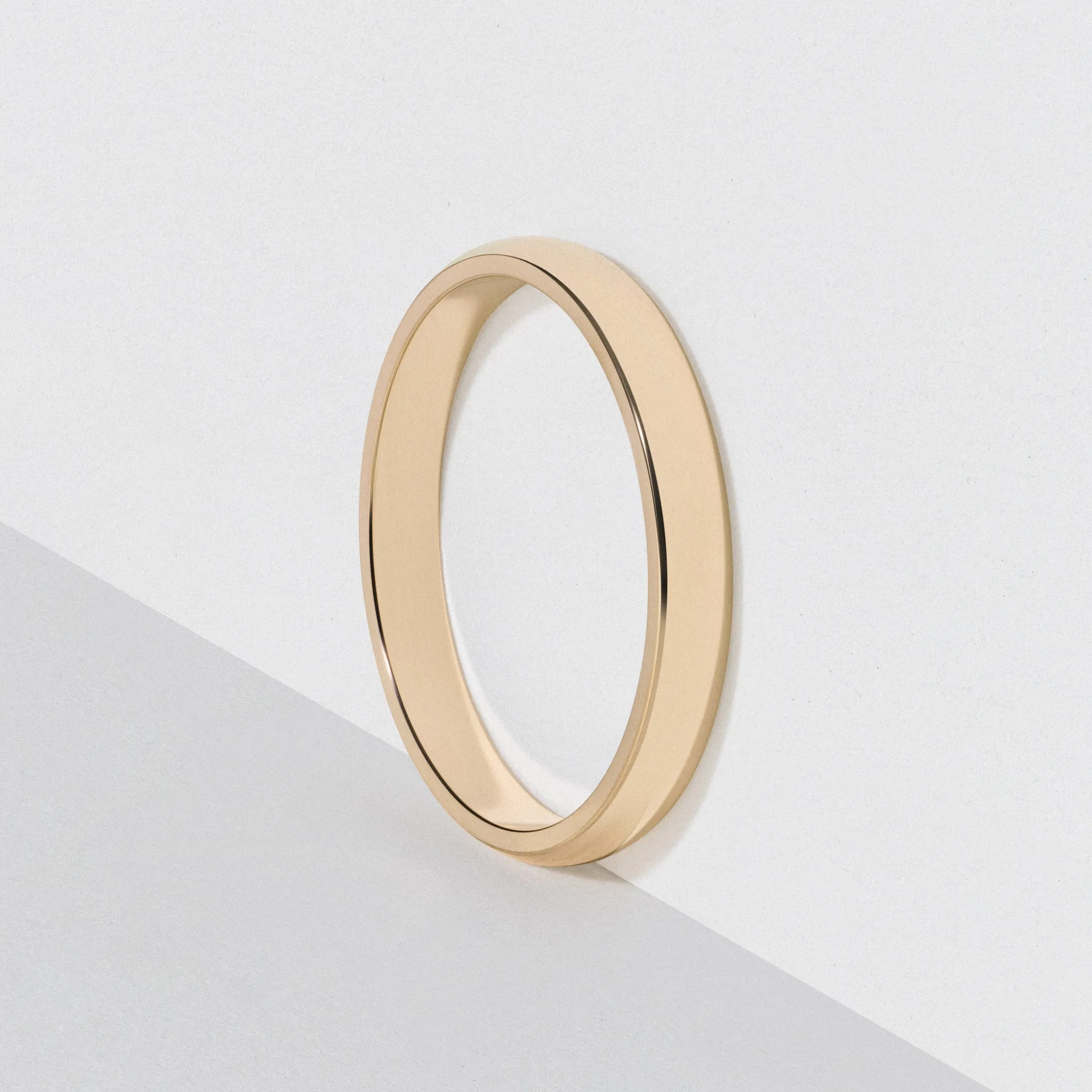 Yellow Gold Classic Wedding Band - Polished 2.5mm